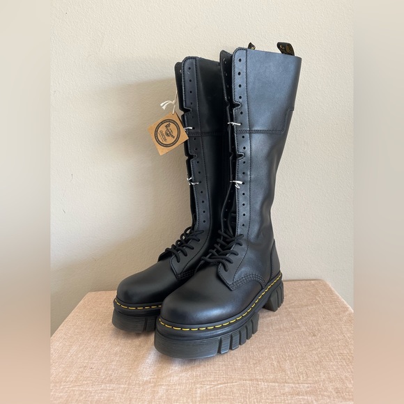 Dr. Martens Shoes - DR MARTENS Audrick 20I Knee High Platform Boots